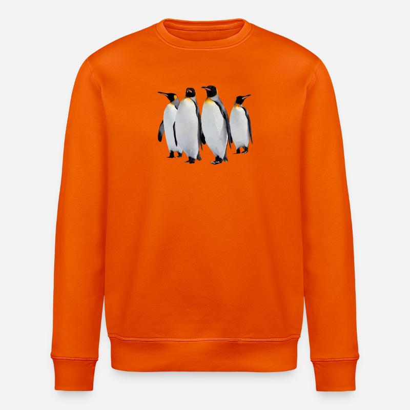 Pinguine - Stanley/Stella Unisex Bio-Sweatshirt ROLLER - Tieforange