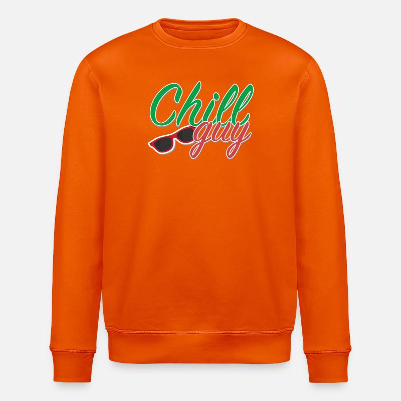 chill_guy - Sweat bio ROLLER Stanley/Stella Unisexe - orange profond