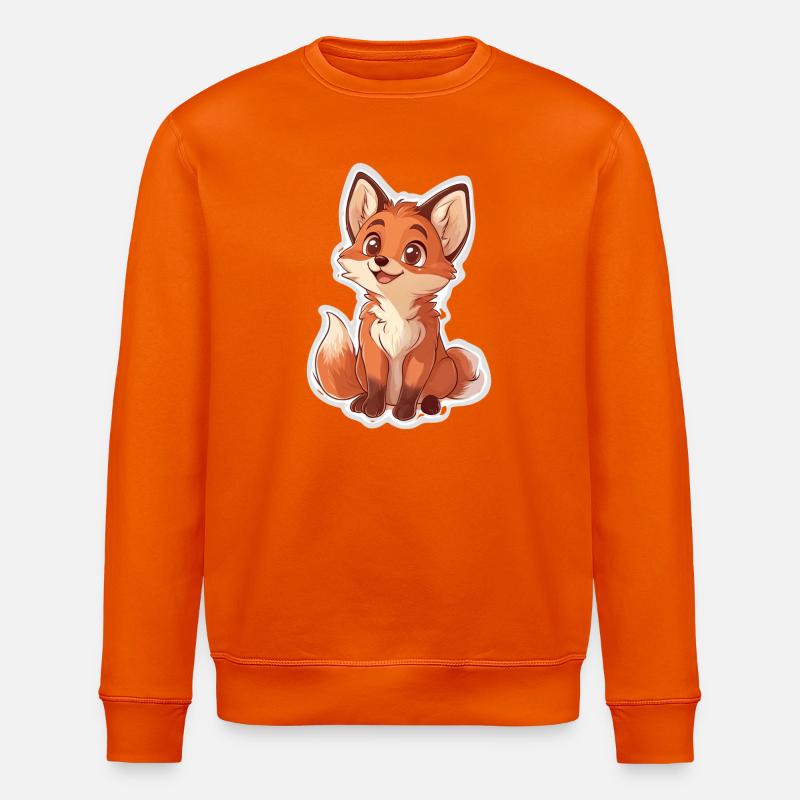 Fuchs - Stanley/Stella Unisex Bio-Sweatshirt ROLLER - Tieforange