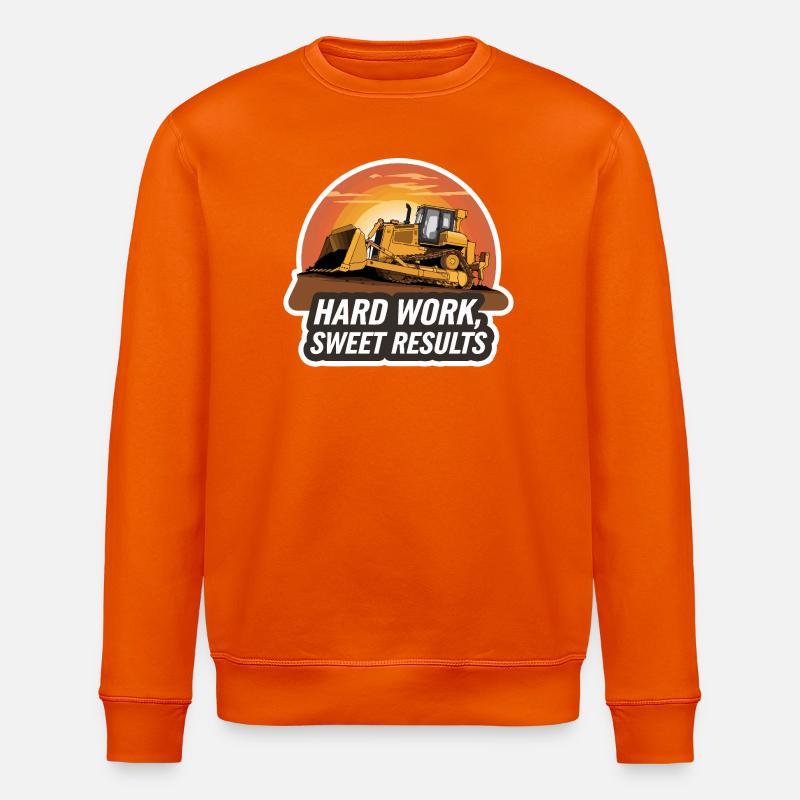 Équipement de construction Sunset Design - Sweat bio ROLLER Stanley/Stella Unisexe - orange profond