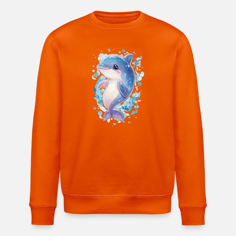 Delfin - Stanley/Stella Unisex Bio-Sweatshirt ROLLER - Tieforange