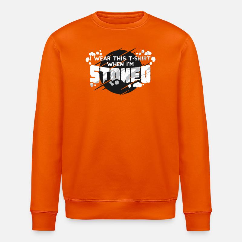 Comic Bold Statement T-Shirt Design - Stanley/Stella Unisex Bio-Sweatshirt ROLLER - Tieforange