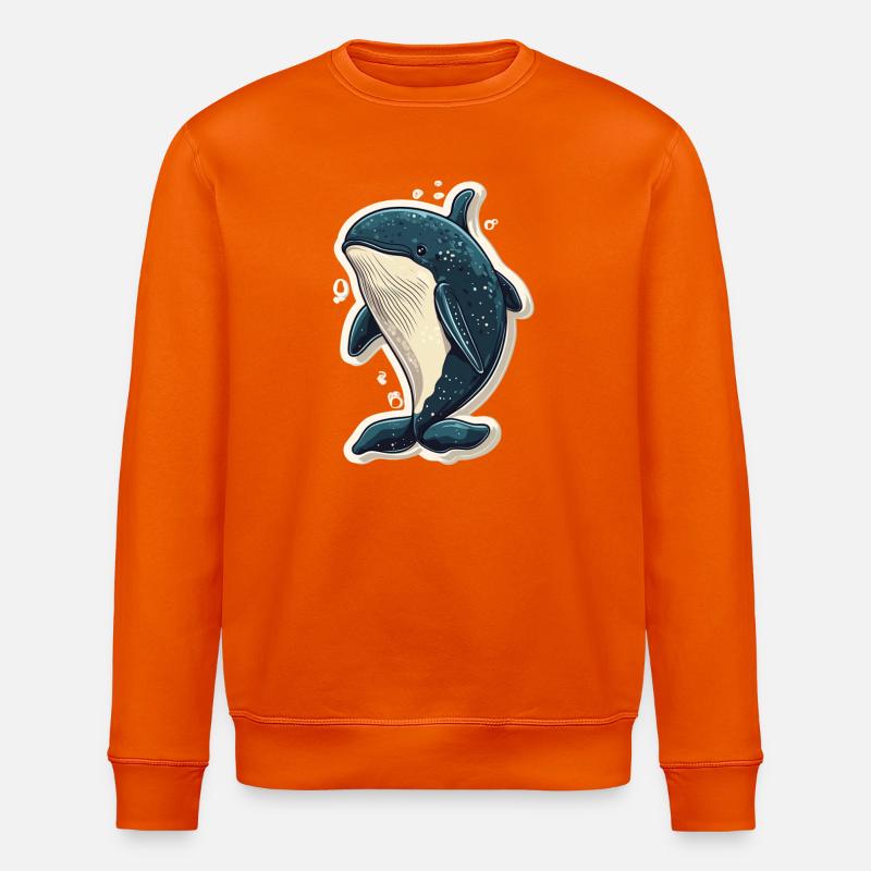 Wal - Stanley/Stella Unisex Bio-Sweatshirt ROLLER - Tieforange