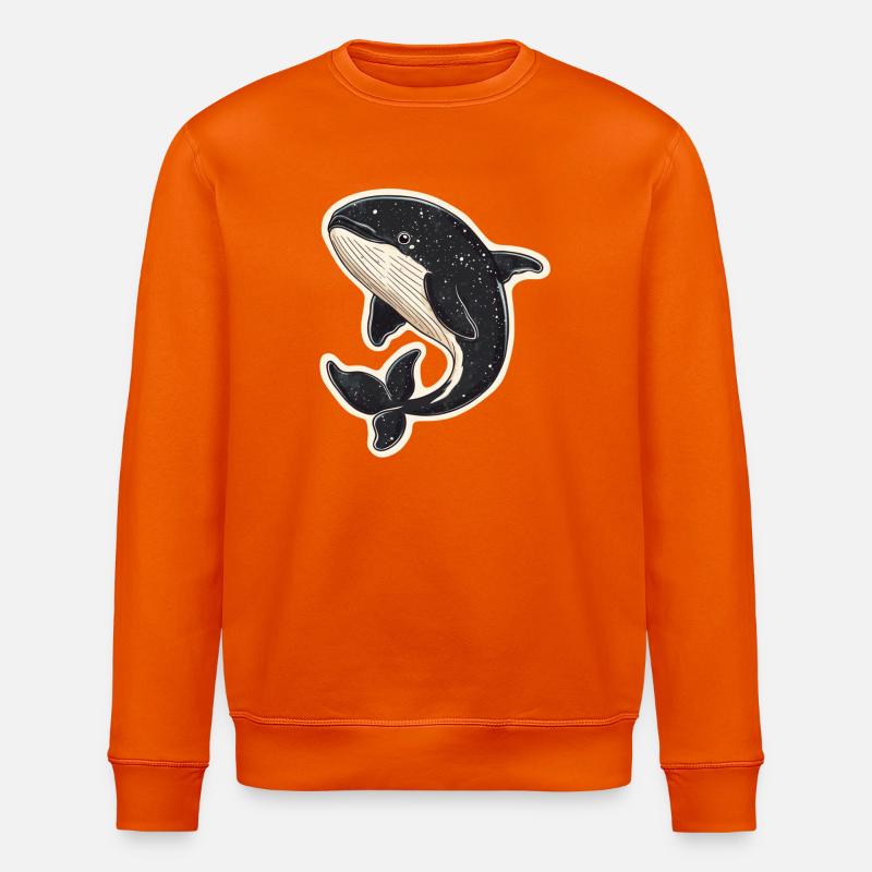 Wal - Stanley/Stella Unisex Bio-Sweatshirt ROLLER - Tieforange