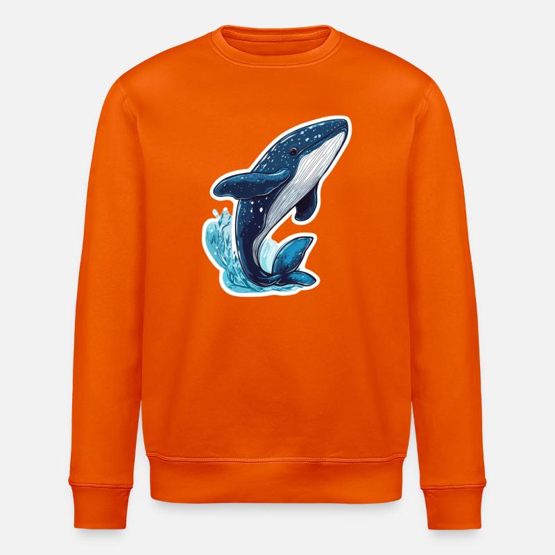 Wal - Stanley/Stella Unisex Bio-Sweatshirt ROLLER - Tieforange