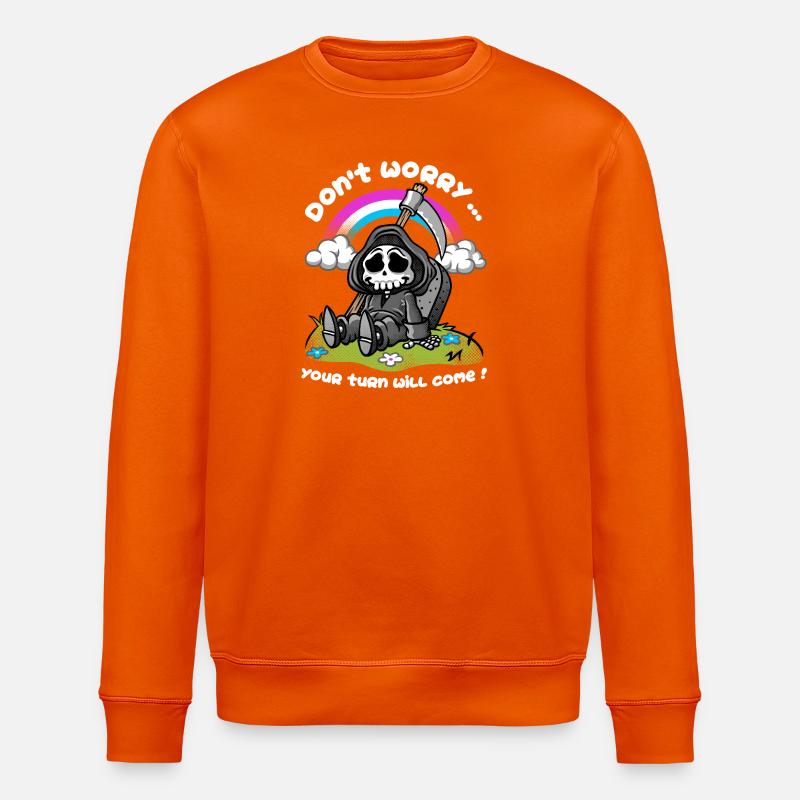 Don't worry - Stanley/Stella Unisex Bio-Sweatshirt ROLLER - Tieforange
