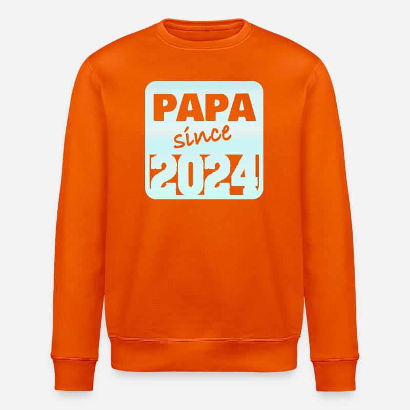 Dad 2024 - Stanley/Stella Unisex Bio-Sweatshirt ROLLER - Tieforange