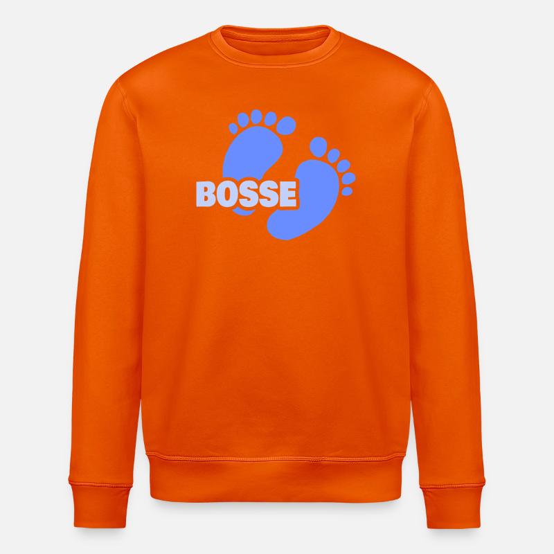Bosses - Stanley/Stella ROLLER Unisex Organic Sweatshirt - bright orange
