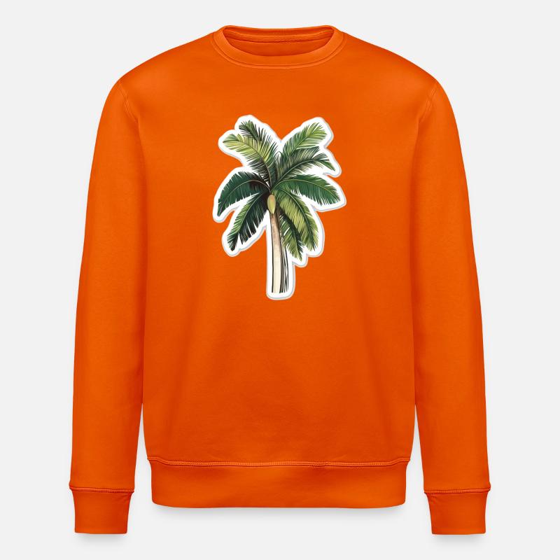 Palme - Stanley/Stella Unisex Bio-Sweatshirt ROLLER - Tieforange