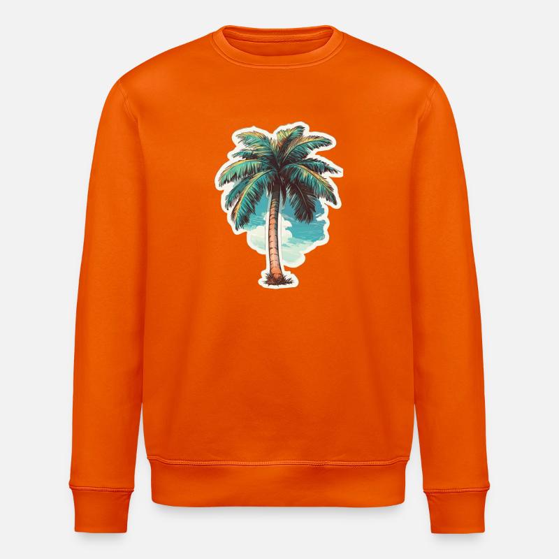 Palme - Stanley/Stella Unisex Bio-Sweatshirt ROLLER - Tieforange