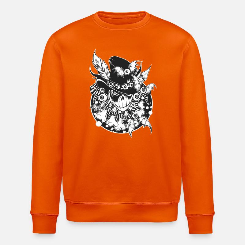 voodoo - Stanley/Stella Unisex Bio-Sweatshirt ROLLER - Tieforange