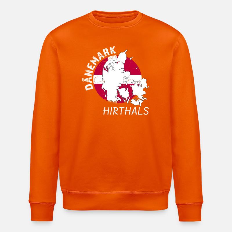 Hirthals - Stanley/Stella Unisex Bio-Sweatshirt ROLLER - Tieforange