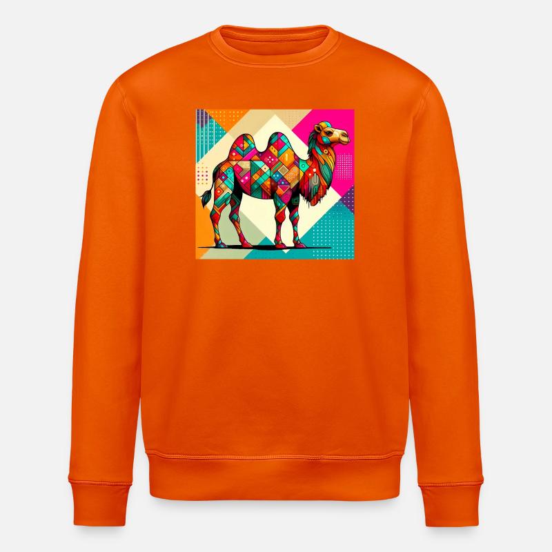 Kamel - Stanley/Stella Unisex Bio-Sweatshirt ROLLER - Tieforange