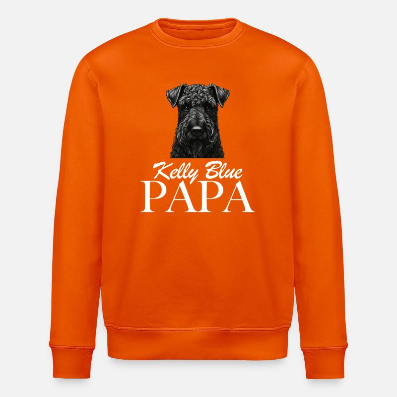 Kerry Blue Papa - Stanley/Stella Unisex Bio-Sweatshirt ROLLER - Tieforange