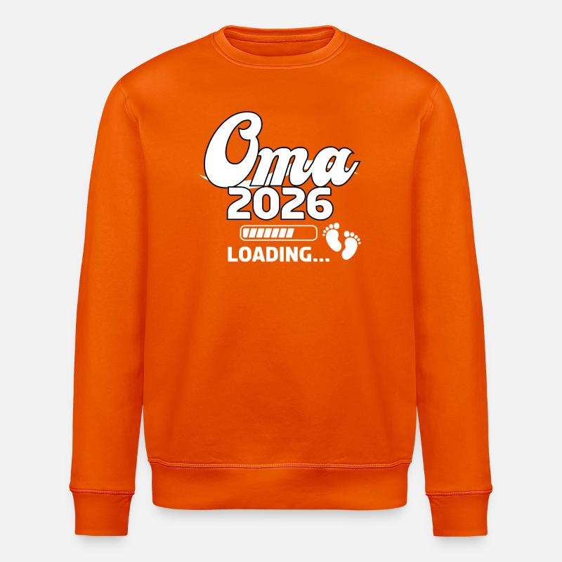 Oma 2026 Loading Design - Stanley/Stella Unisex Bio-Sweatshirt ROLLER - Tieforange