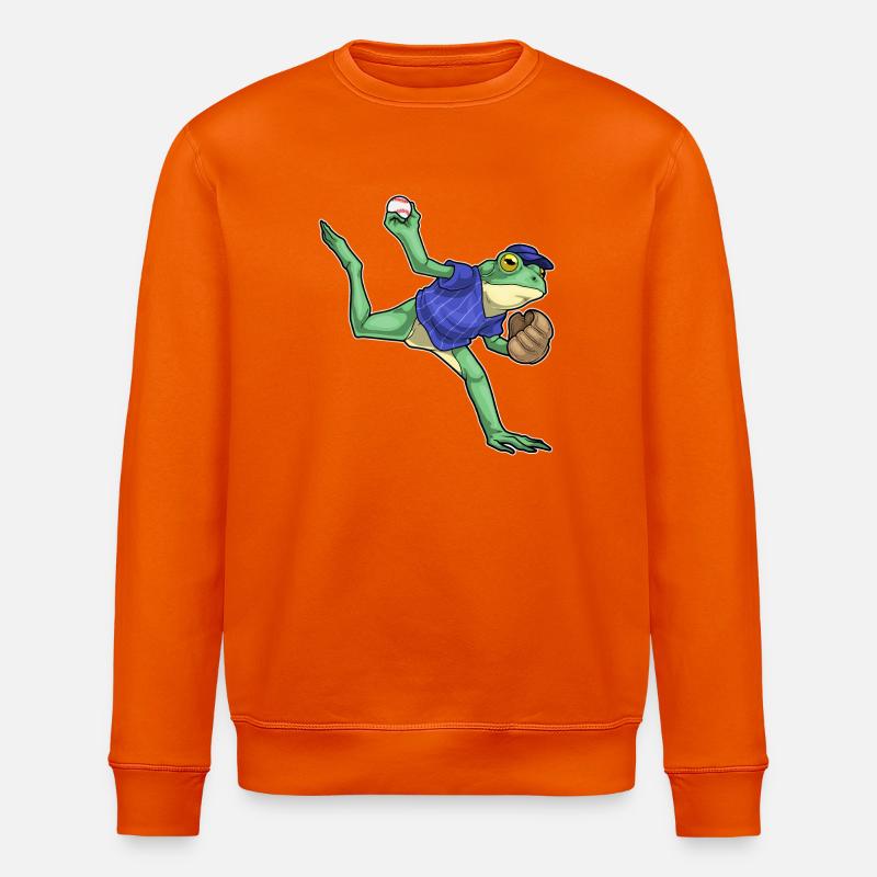 Frog Baseball Gant de baseball - Sweat bio ROLLER Stanley/Stella Unisexe - orange profond