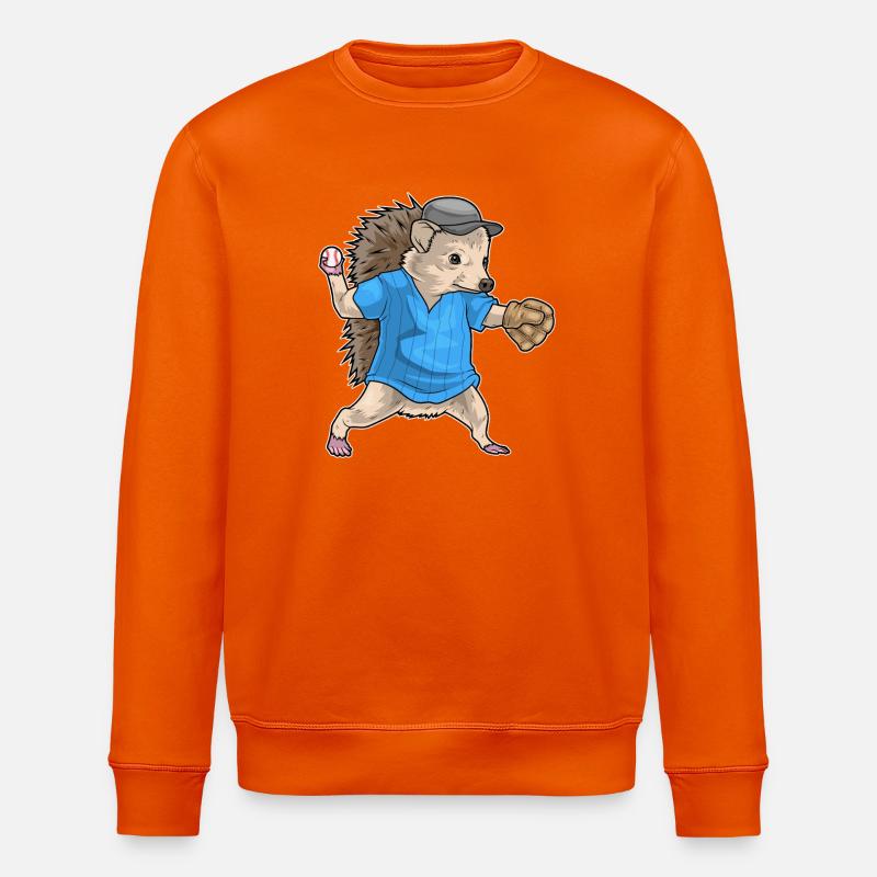 Hérisson Baseball Gant de Baseball - Sweat bio ROLLER Stanley/Stella Unisexe - orange profond