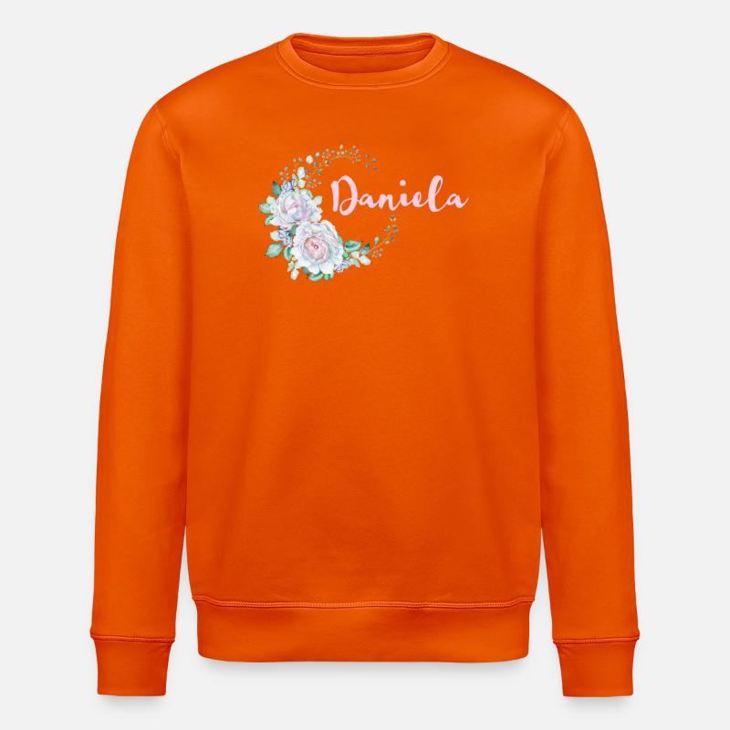 Für Daniela - Stanley/Stella Unisex Bio-Sweatshirt ROLLER - Tieforange