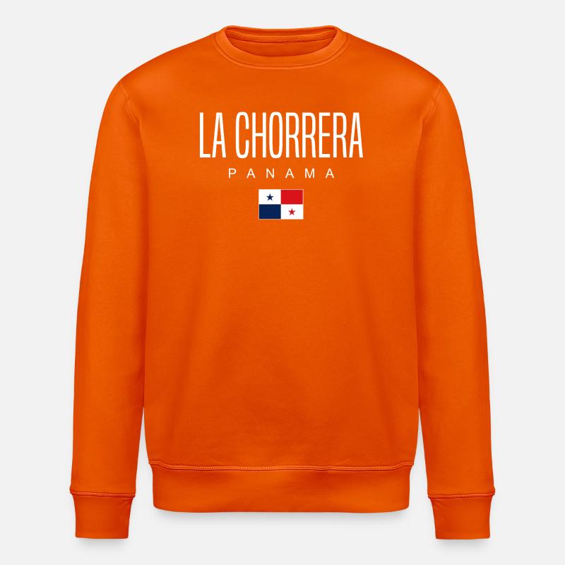 La Chorrera Panama Panaméen - Sweat bio ROLLER Stanley/Stella Unisexe - orange profond