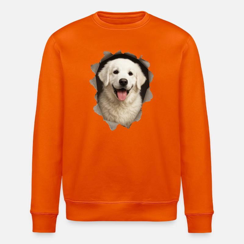 Kuvasz - Sweat bio ROLLER Stanley/Stella Unisexe - orange profond