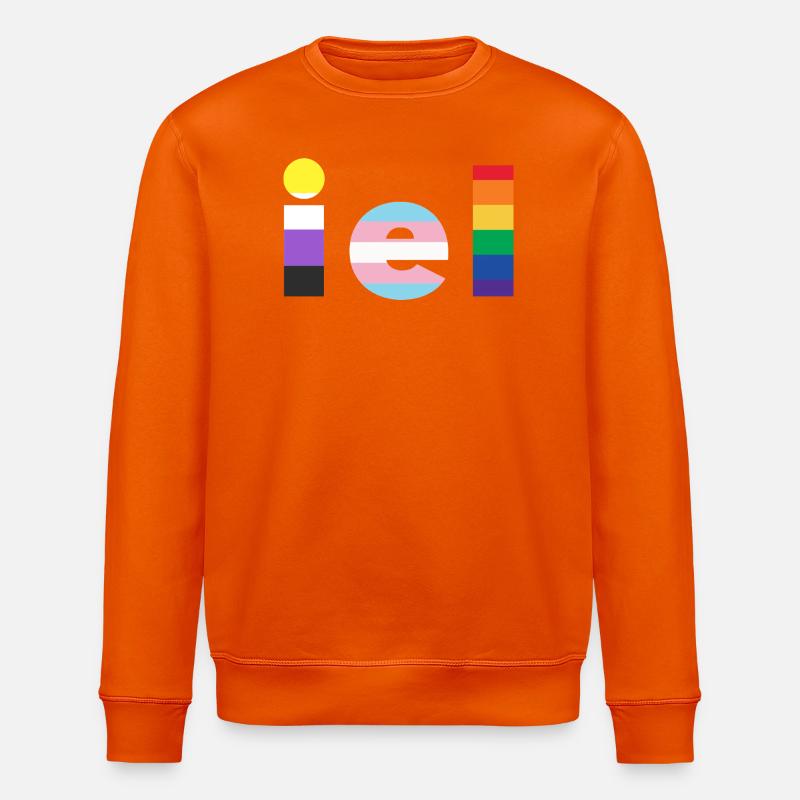 Sie - Stanley/Stella Unisex Bio-Sweatshirt ROLLER - Tieforange