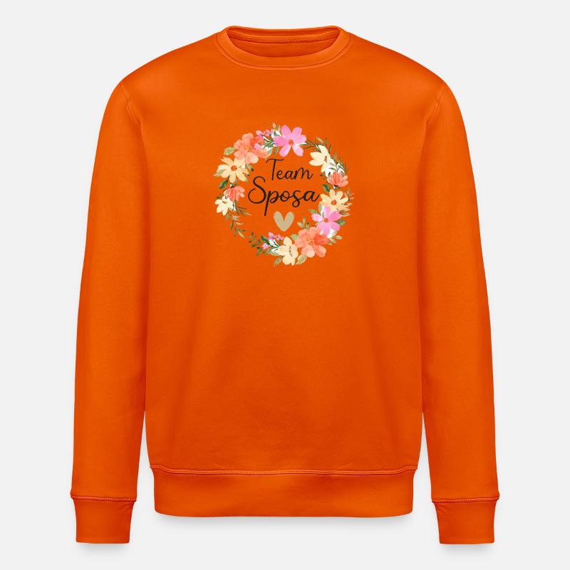 Team_Sposa - Stanley/Stella Unisex Bio-Sweatshirt ROLLER - Tieforange