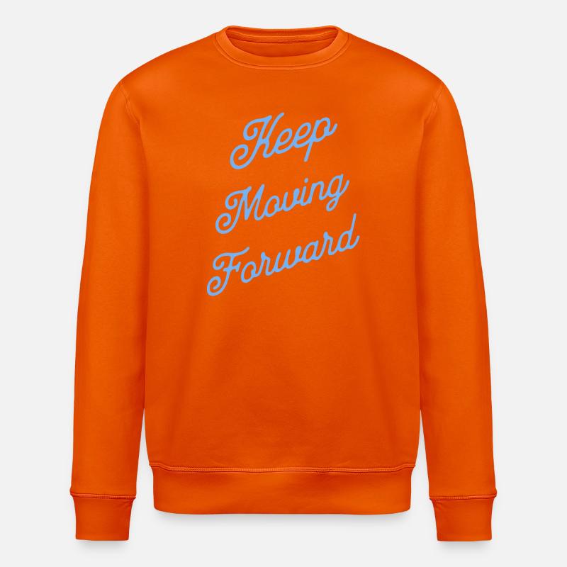 Mach weiter voran - Stanley/Stella Unisex Bio-Sweatshirt ROLLER - Tieforange