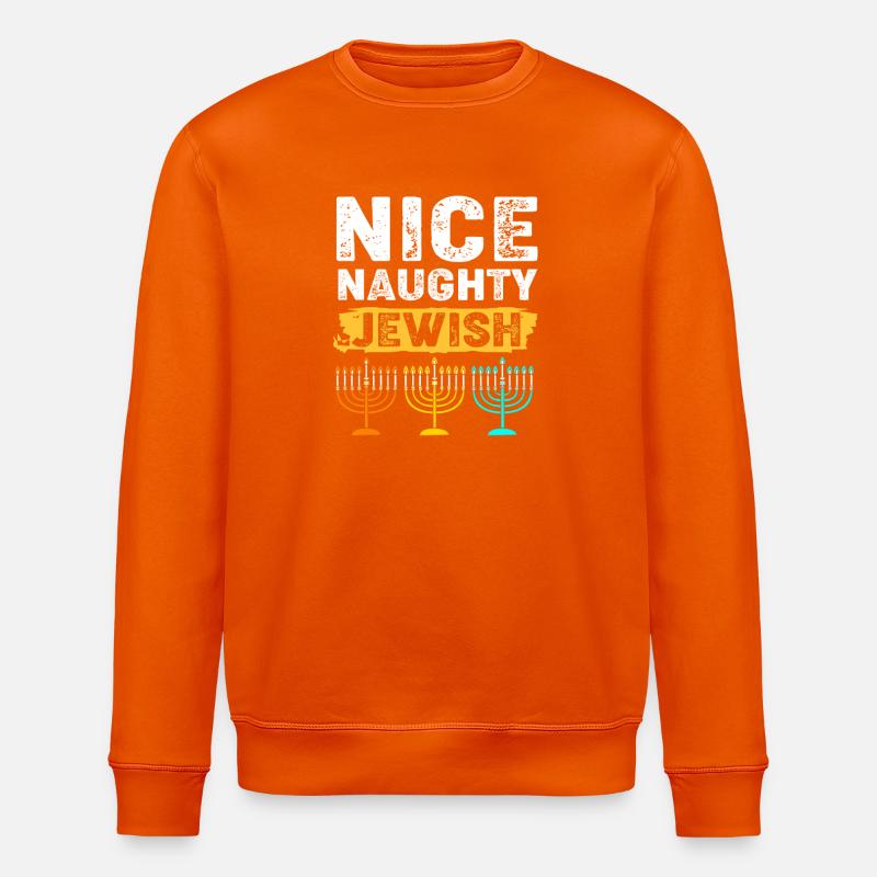 Chanukkah Hanukkah Hanukah - Stanley/Stella Unisex Bio-Sweatshirt ROLLER - Tieforange