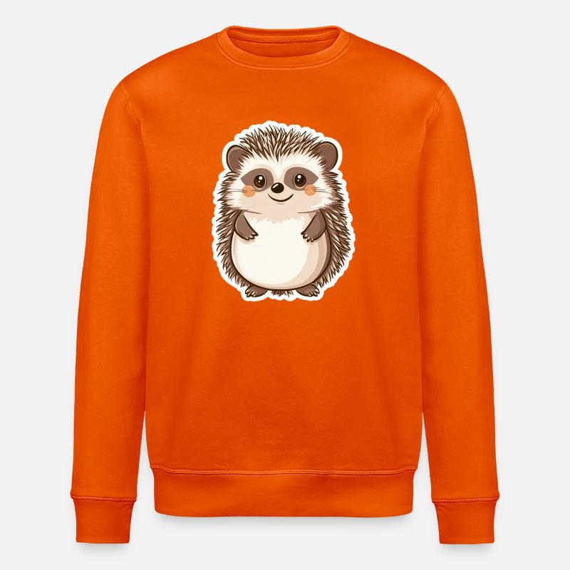 Igel - Stanley/Stella Unisex Bio-Sweatshirt ROLLER - Tieforange