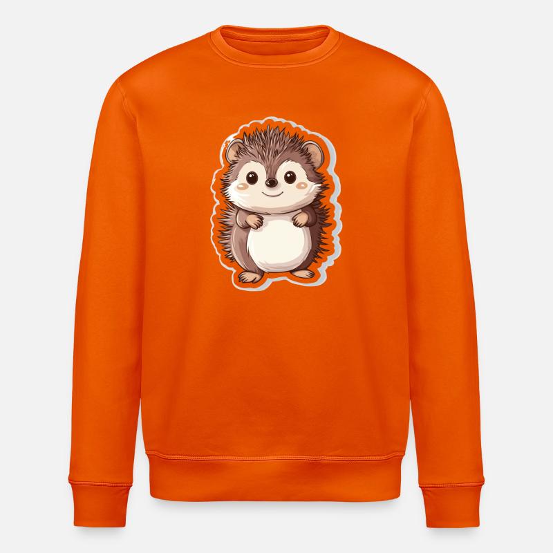 Igel - Stanley/Stella Unisex Bio-Sweatshirt ROLLER - Tieforange