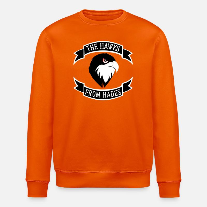 Écusson de l’épervier d’Hadès - Sweat bio ROLLER Stanley/Stella Unisexe - orange profond