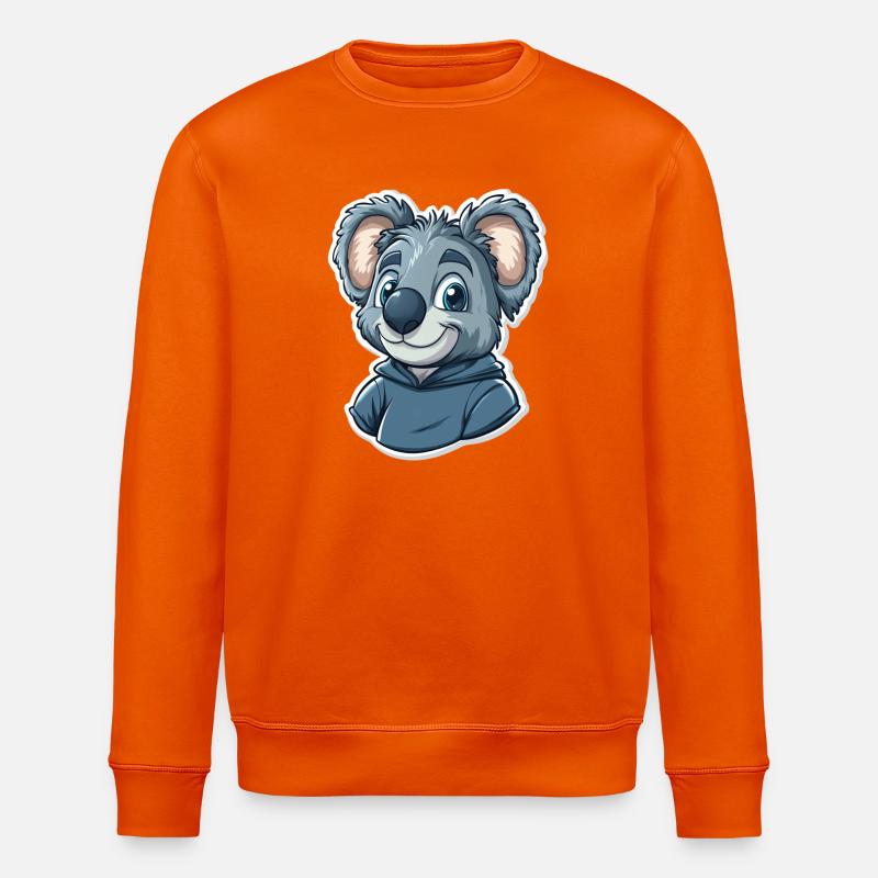 Koala - Stanley/Stella Unisex Bio-Sweatshirt ROLLER - Tieforange