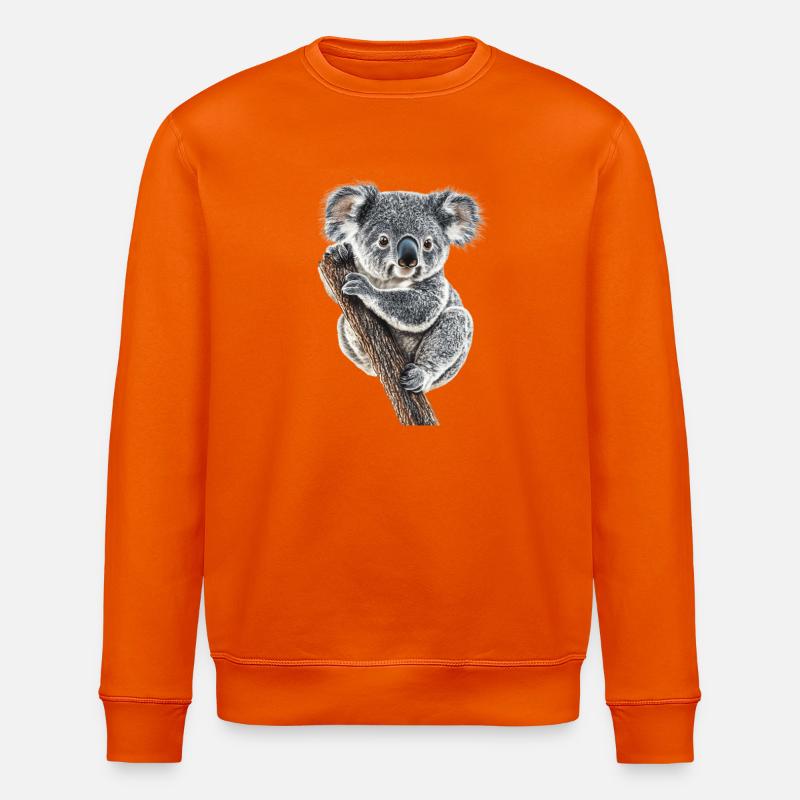 Koala - Sweat bio ROLLER Stanley/Stella Unisexe - orange profond