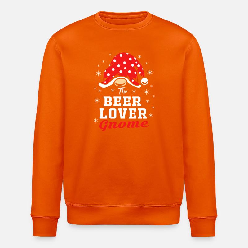 Gnom Bier - Stanley/Stella Unisex Bio-Sweatshirt ROLLER - Tieforange