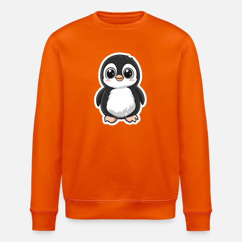 Pinguin - Stanley/Stella Unisex Bio-Sweatshirt ROLLER - Tieforange