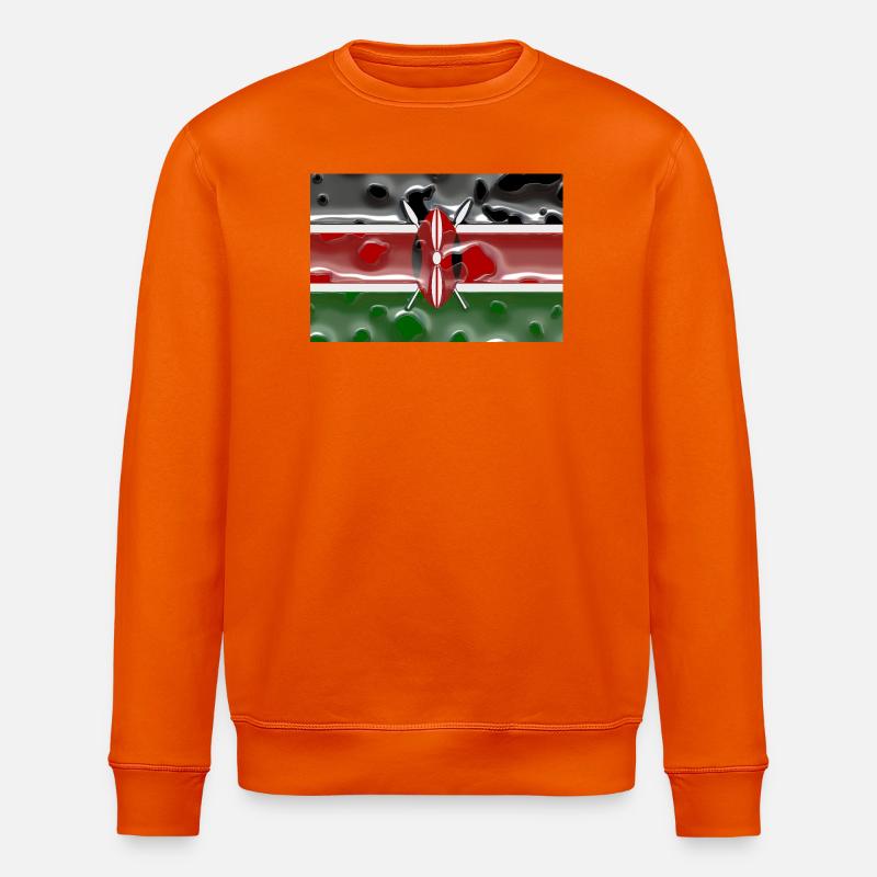 Kenia Kenia - Stanley/Stella Unisex Bio-Sweatshirt ROLLER - Tieforange
