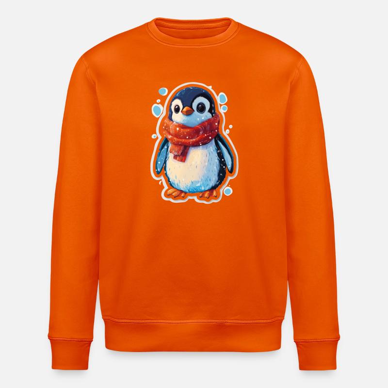 Pinguin - Stanley/Stella Unisex Bio-Sweatshirt ROLLER - Tieforange