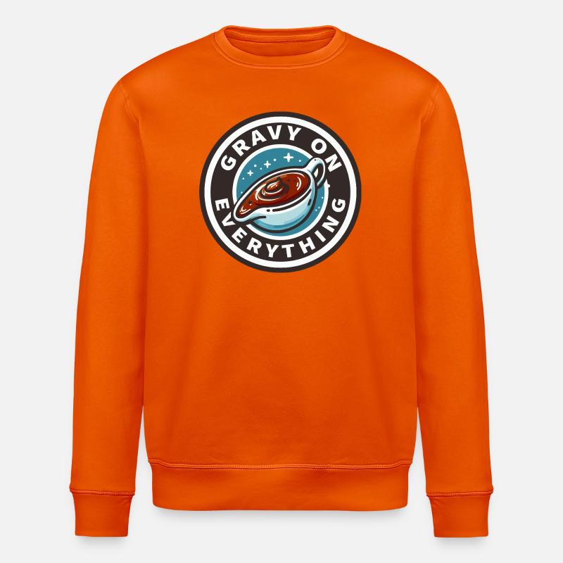 Soßenpflaster auf allem - Stanley/Stella Unisex Bio-Sweatshirt ROLLER - Tieforange