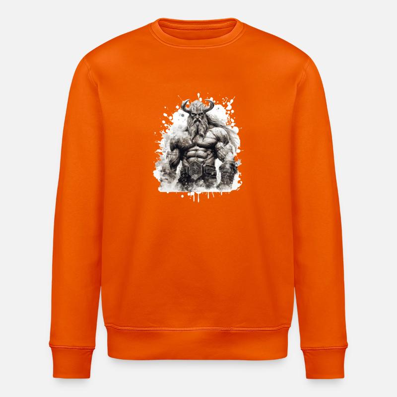 Viking Oding Muscles Musculation - Sweat bio ROLLER Stanley/Stella Unisexe - orange profond