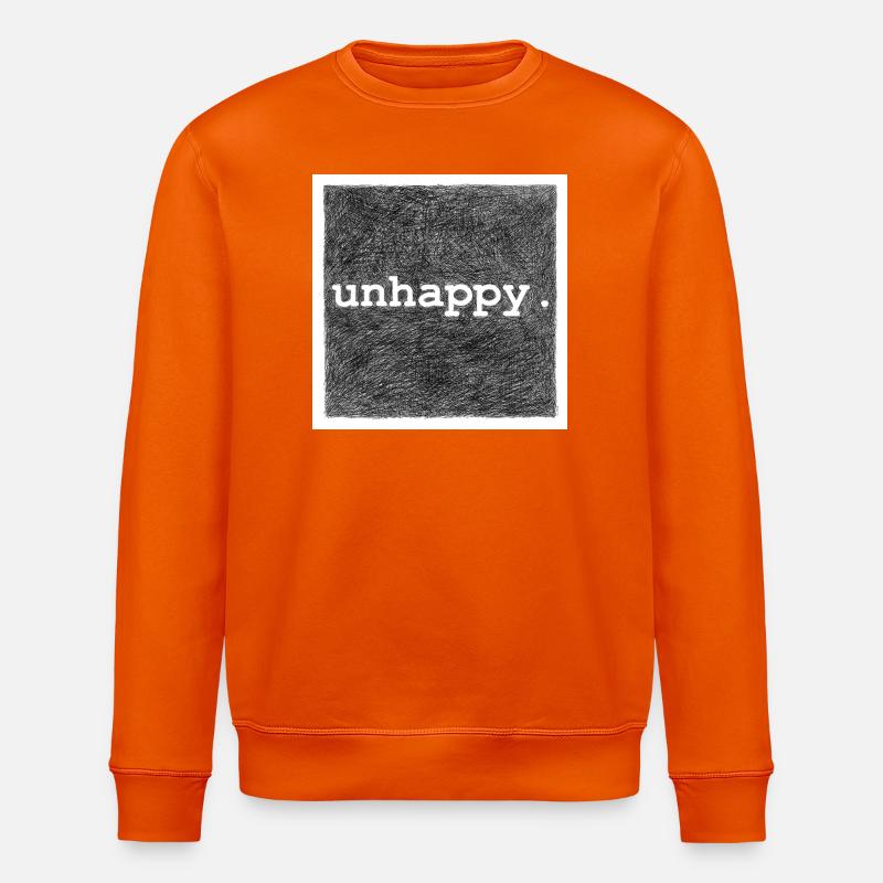 Unglücklich - Stanley/Stella Unisex Bio-Sweatshirt ROLLER - Tieforange
