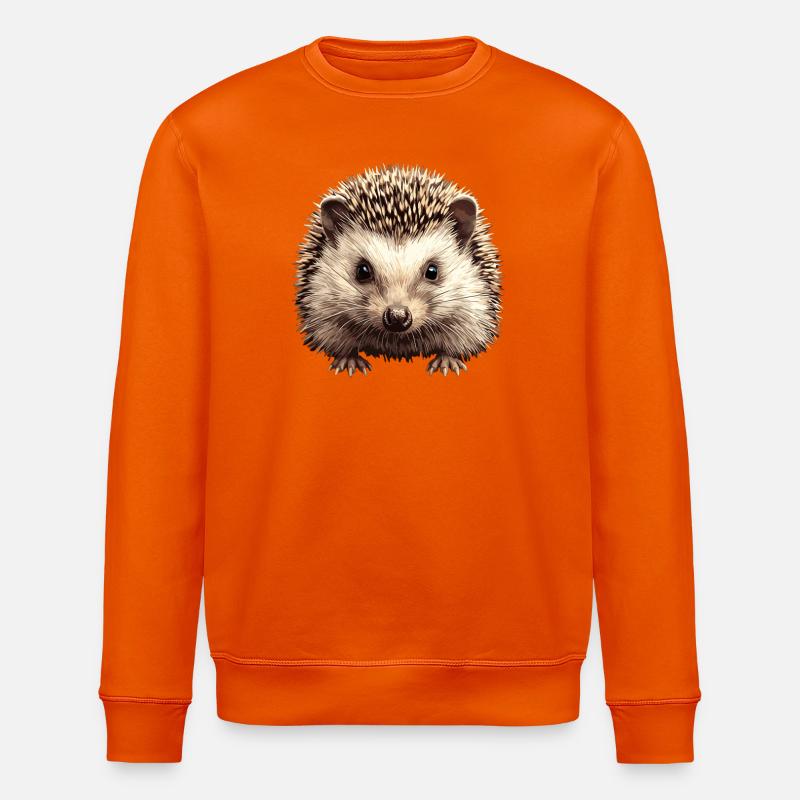 Igel - Stanley/Stella Unisex Bio-Sweatshirt ROLLER - Tieforange