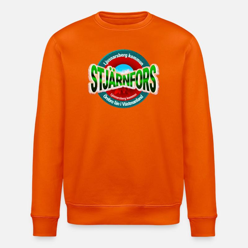 Stjärnfors - Stanley/Stella Unisex Bio-Sweatshirt ROLLER - Tieforange
