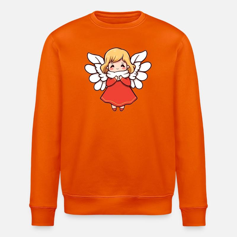 Ange - Sweat bio ROLLER Stanley/Stella Unisexe - orange profond