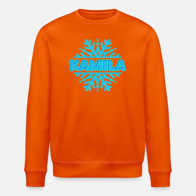 Kamila Kamila - Stanley/Stella Unisex Bio-Sweatshirt ROLLER - Tieforange