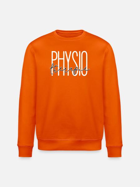 Stijlvol design voor de afdeling fysiotherapie - Stanley/Stella Uniseks bio-sweatshirt ROLLER - dieporanje