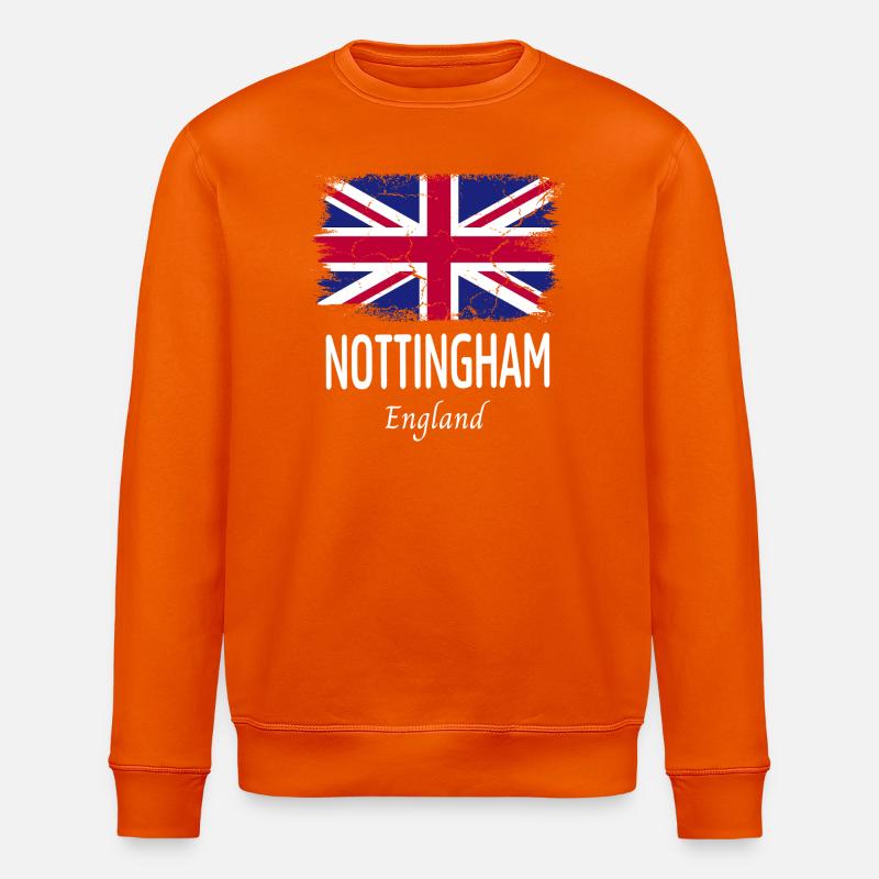 Nottingham - Sweat bio ROLLER Stanley/Stella Unisexe - orange profond