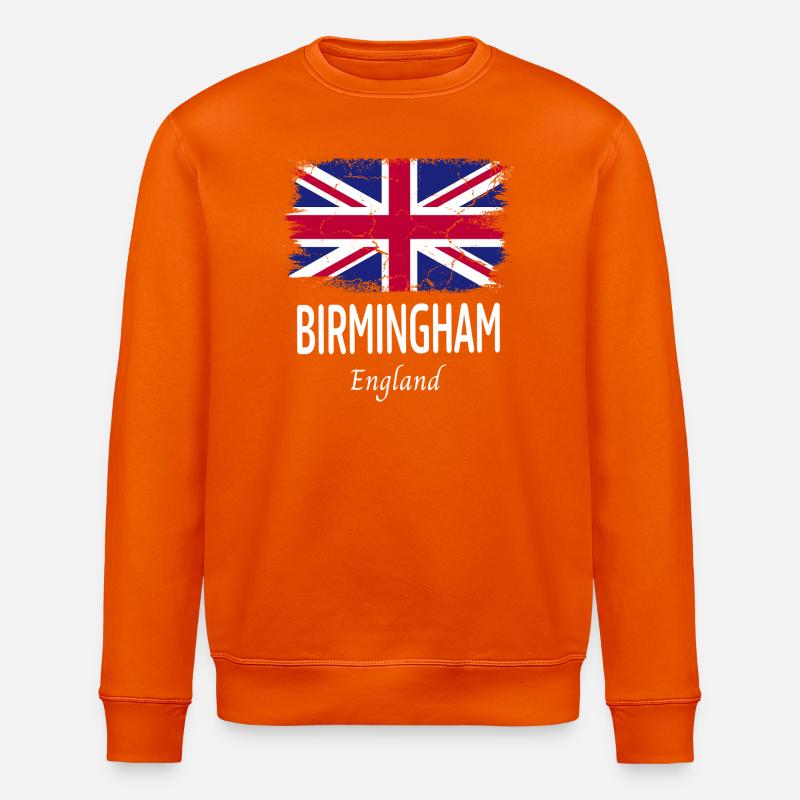 Birmingham - Stanley/Stella Unisex Bio-Sweatshirt ROLLER - Tieforange