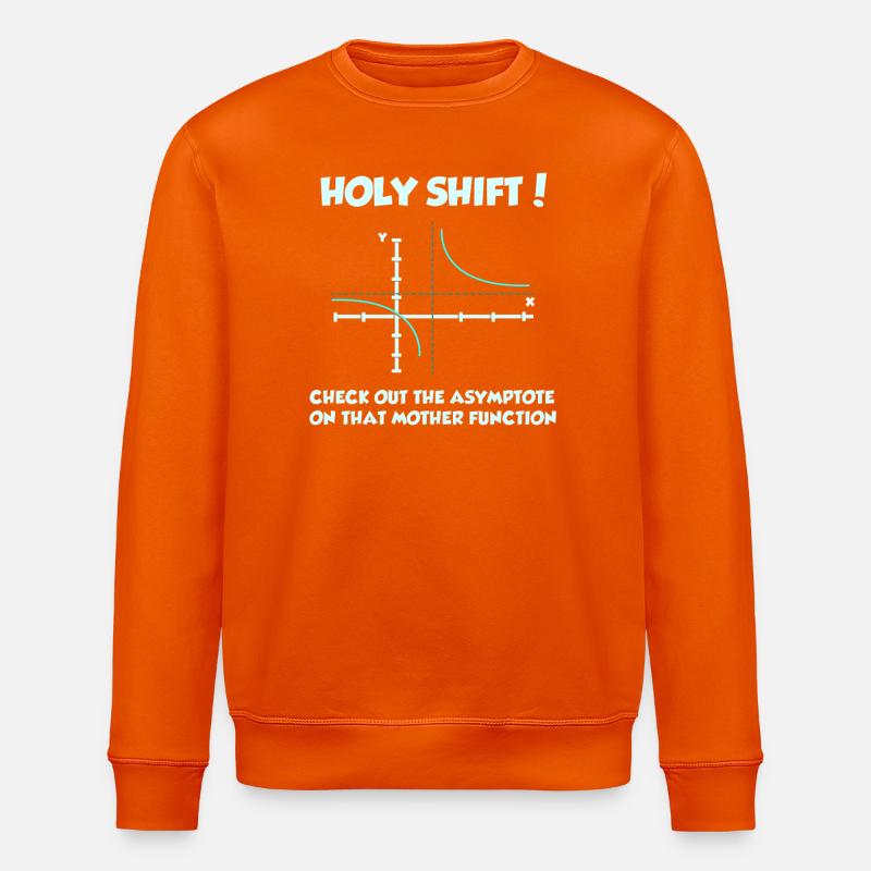 Mathematik Mathe Mathelehrer Mathematiker - Stanley/Stella Unisex Bio-Sweatshirt ROLLER - Tieforange