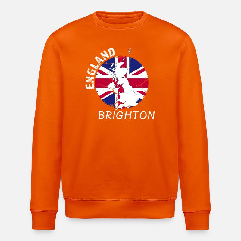 Brighton - Stanley/Stella Unisex Bio-Sweatshirt ROLLER - Tieforange