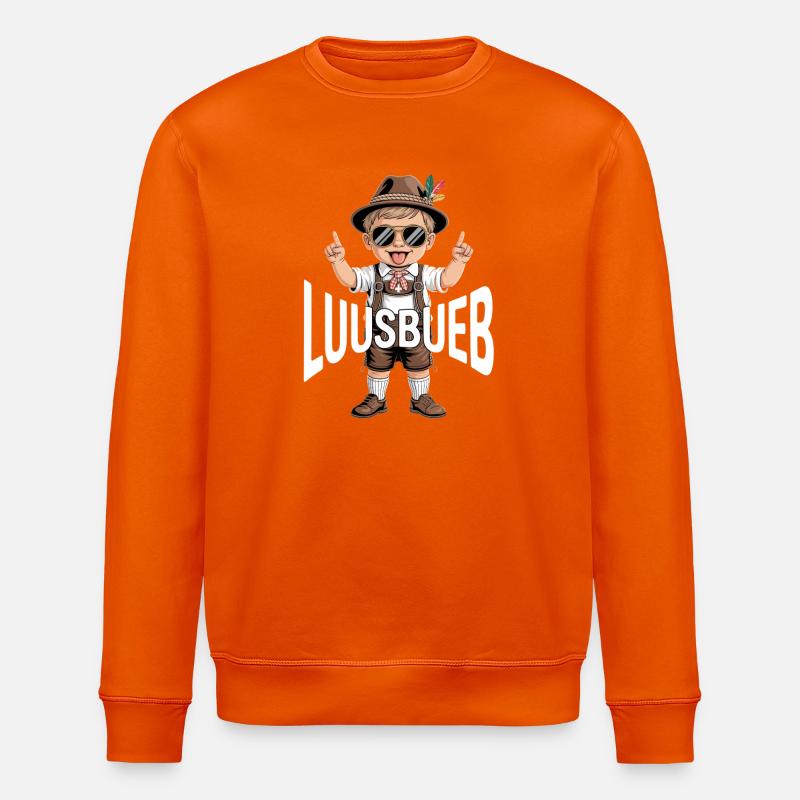 Luusbueb - Stanley/Stella ROLLER Unisex Organic Sweatshirt - bright orange